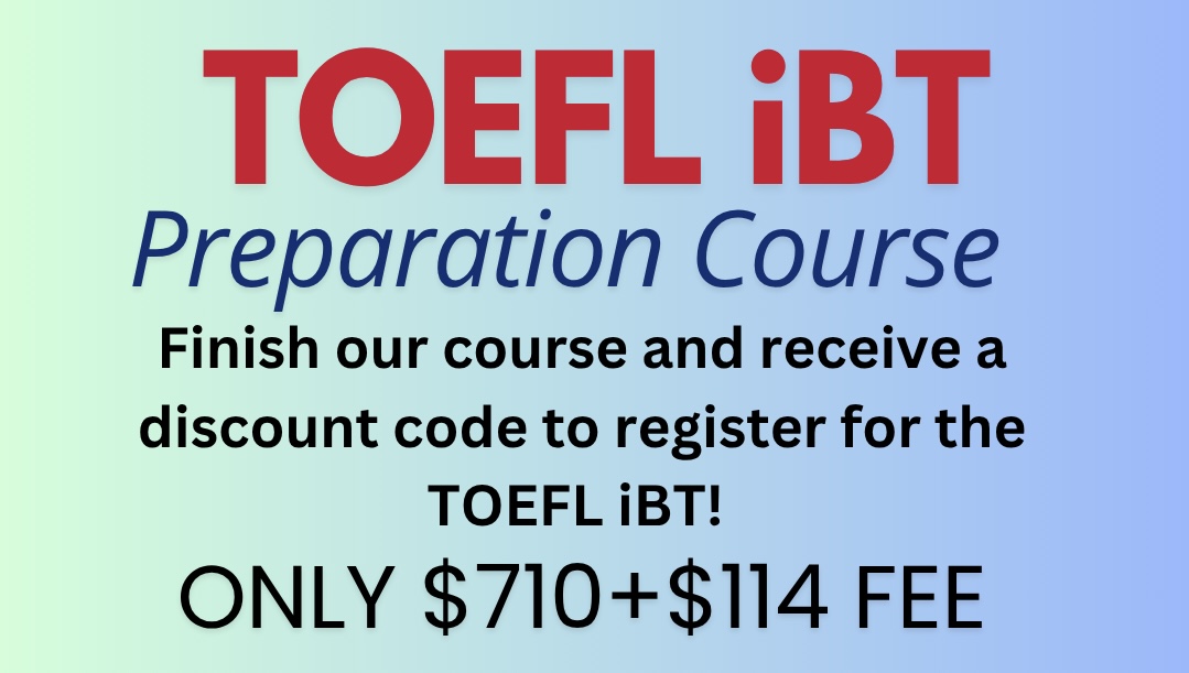 toefl IBT prep course at reli